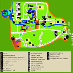 Plan du parc Lemuria Land
